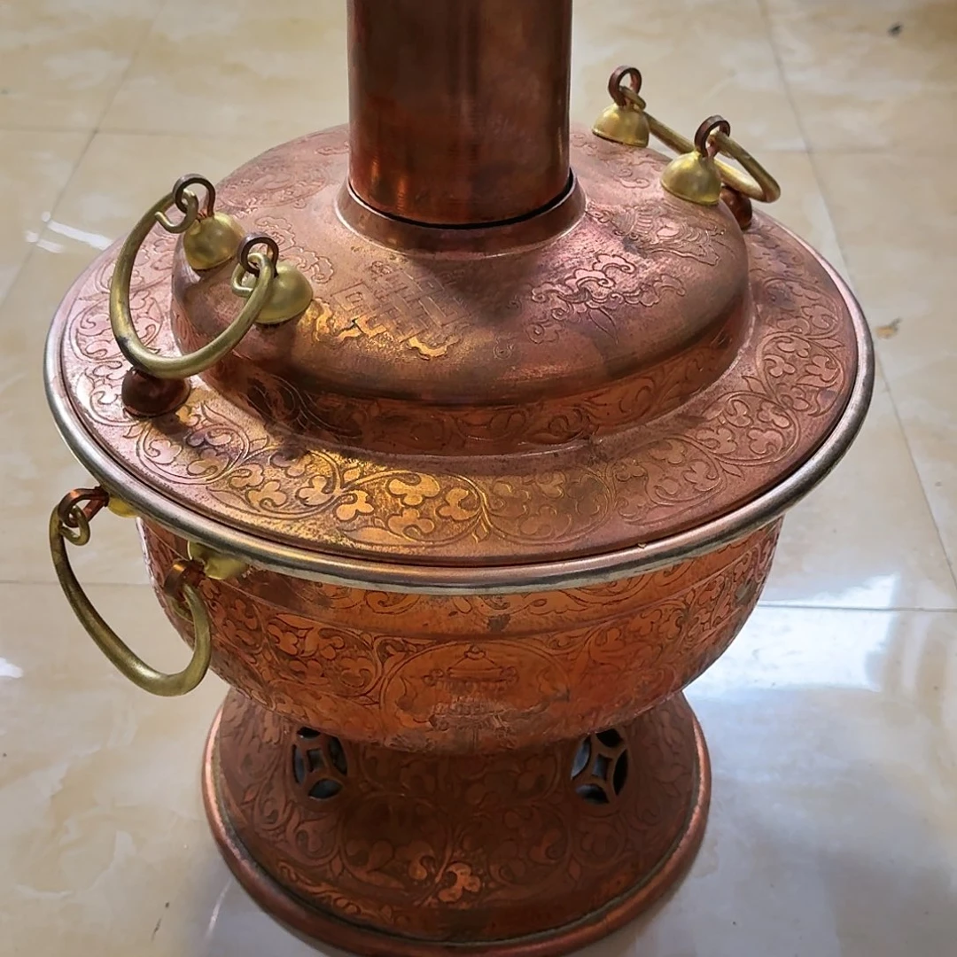 紫铜火锅加厚一个