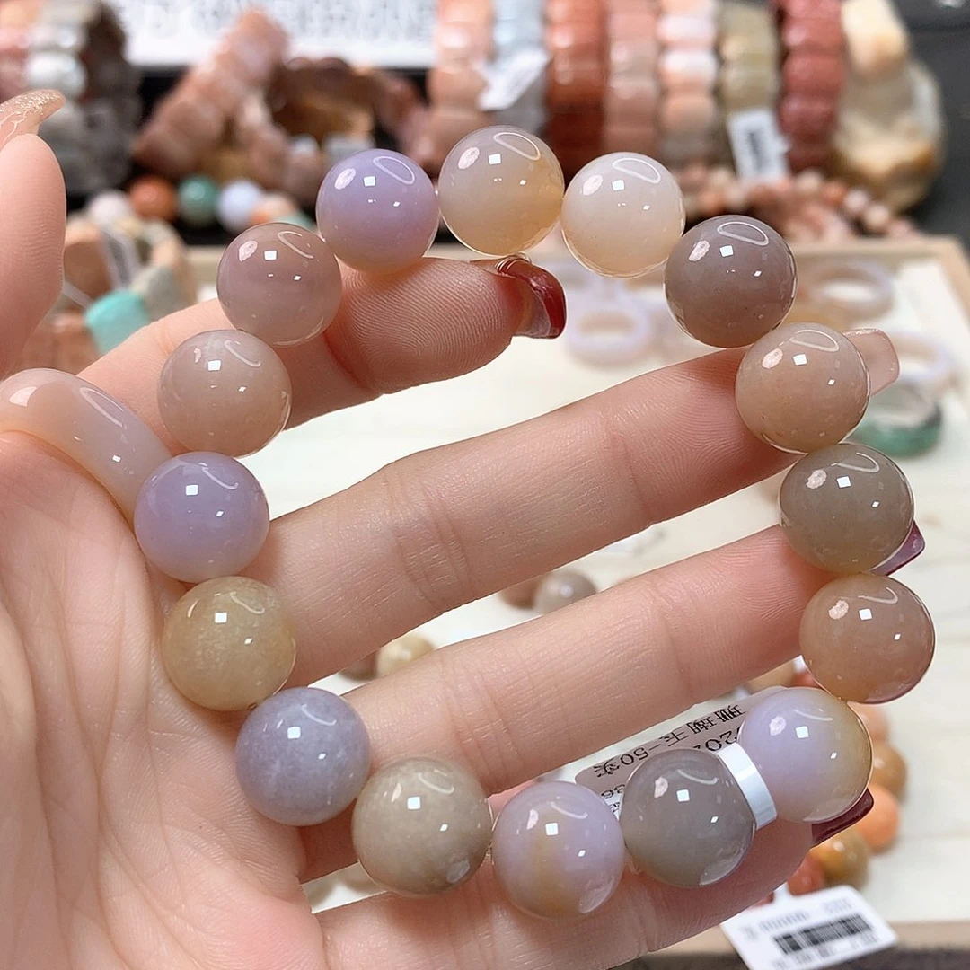 硅化珊瑚（珊瑚玉）手链未镶嵌青****羊511