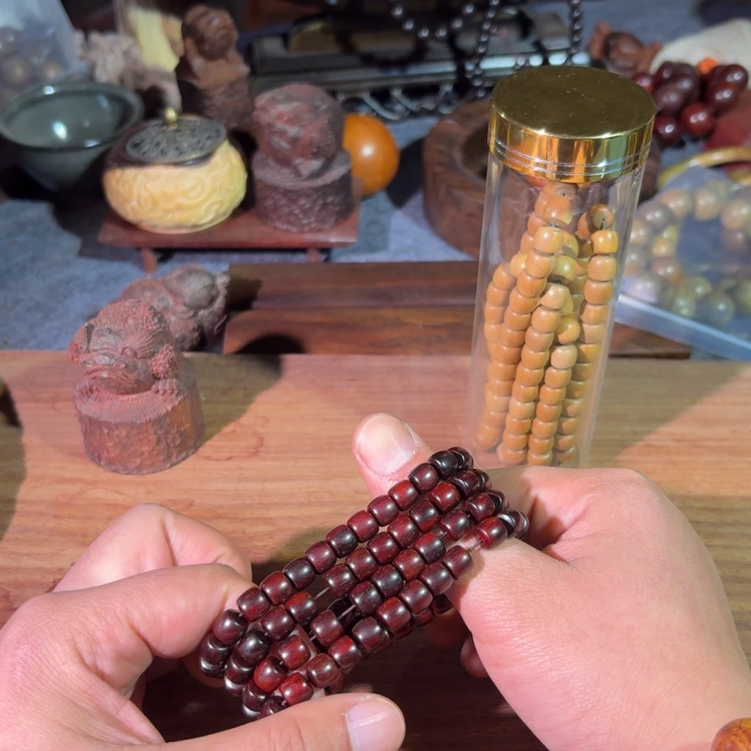 ༺***༻檀香紫檀（小叶紫檀）7/8多圈