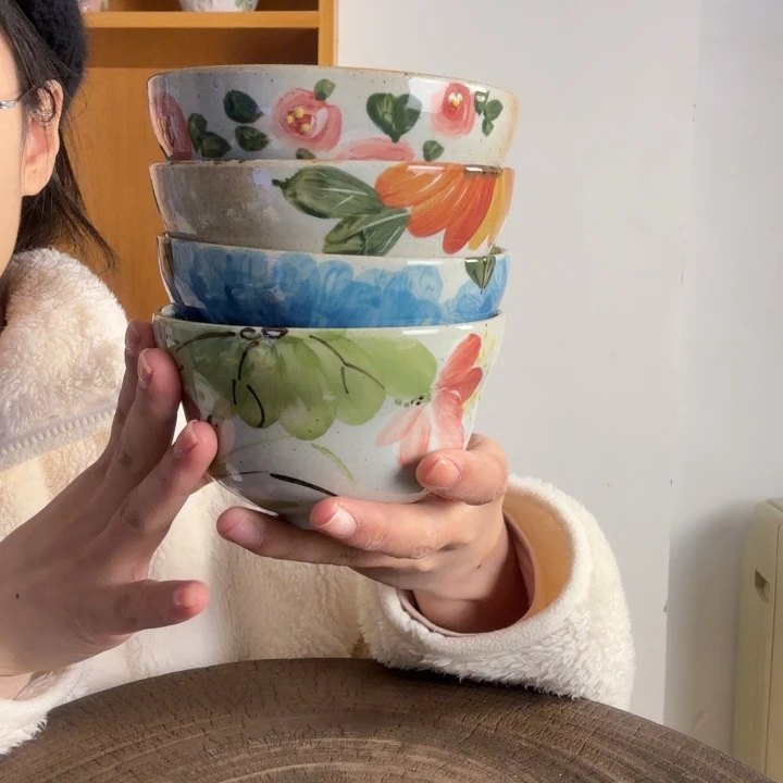 手捏手绘景德镇陶瓷