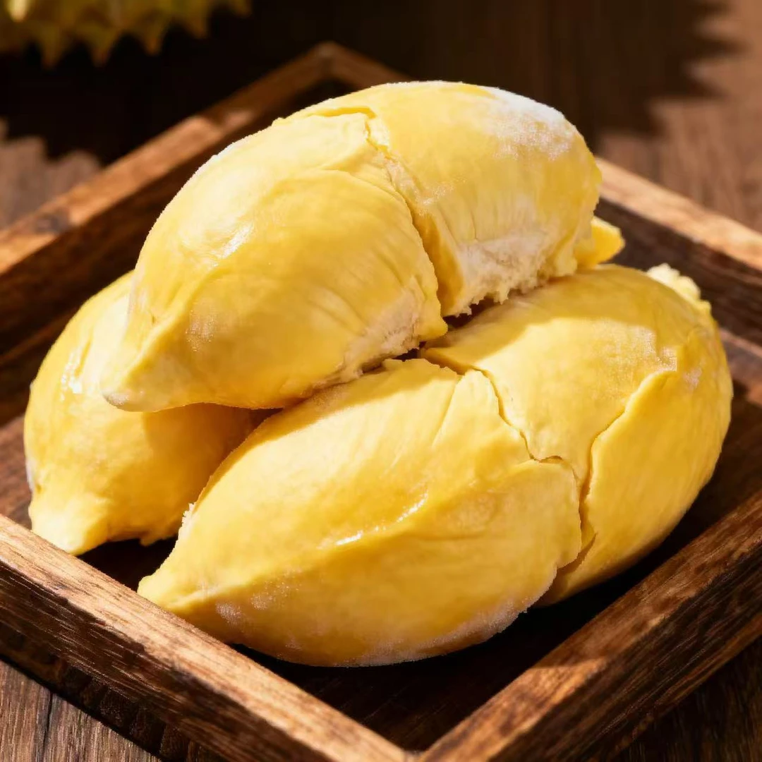 【新鲜日期】A级泰国金枕树熟榴莲去壳发肉软糯香甜液氮锁鲜发顺丰