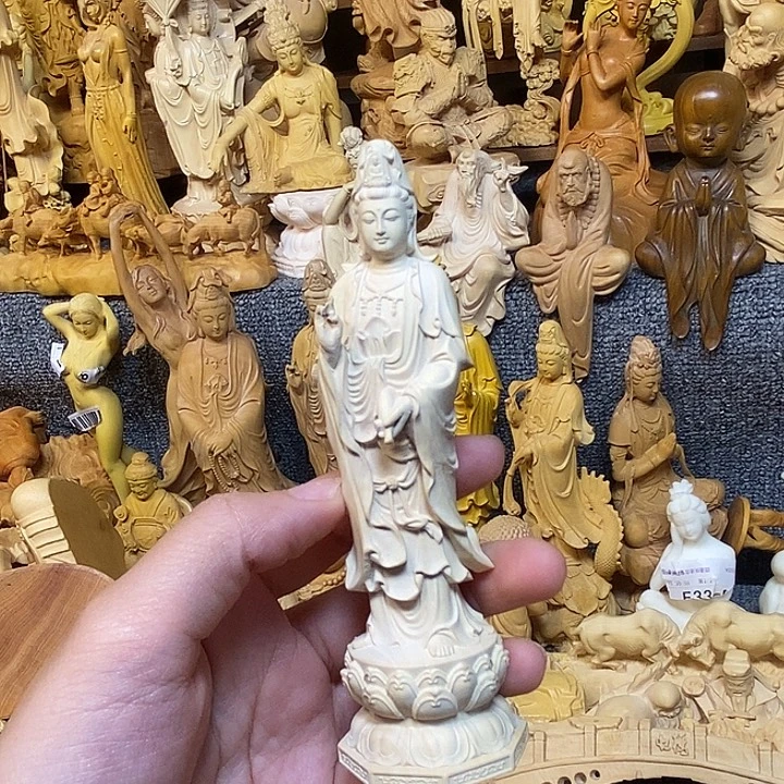 黄杨木黄杨木瑕疵观音