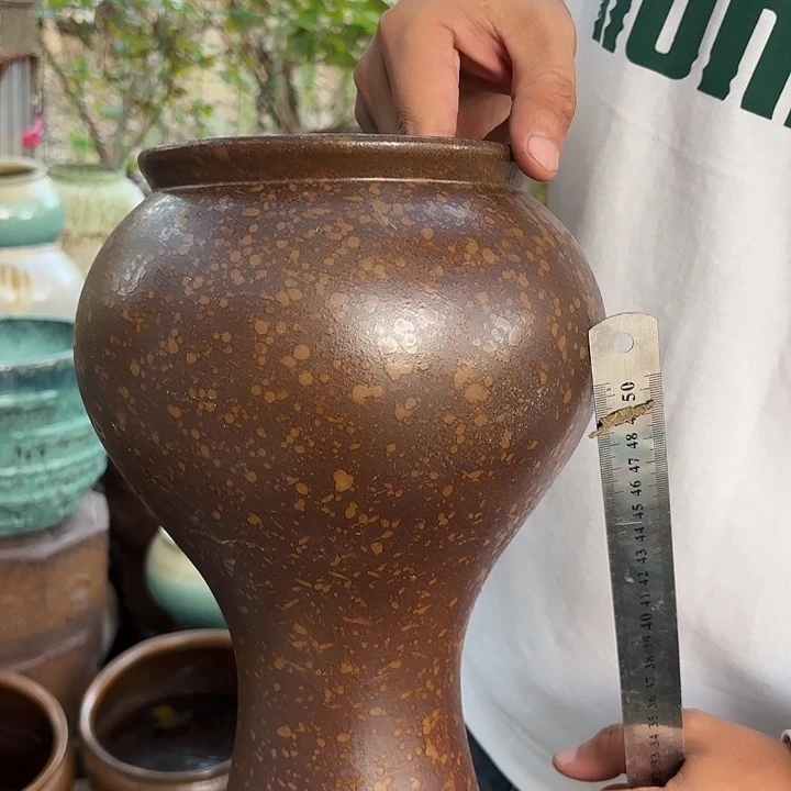 高度30厘米口15厘米无孔瑕疵