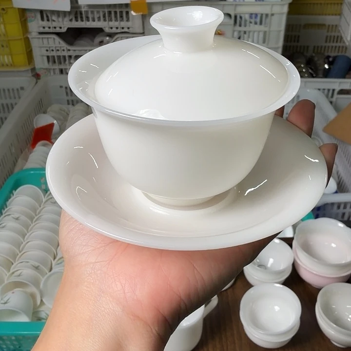 璞玉三才盖碗盖下160