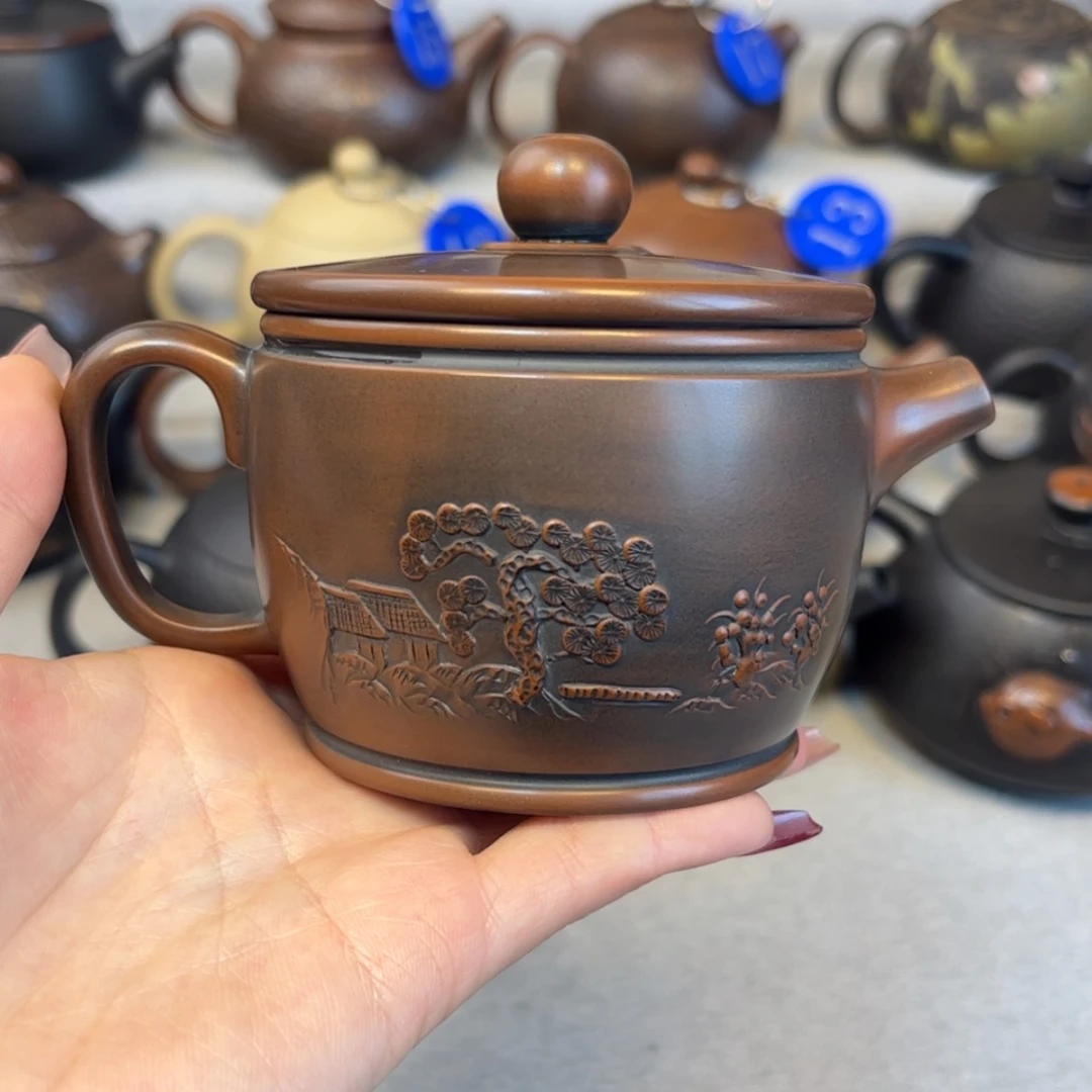 【闪购商品】金*红泥 微瑕 容量 190c c
