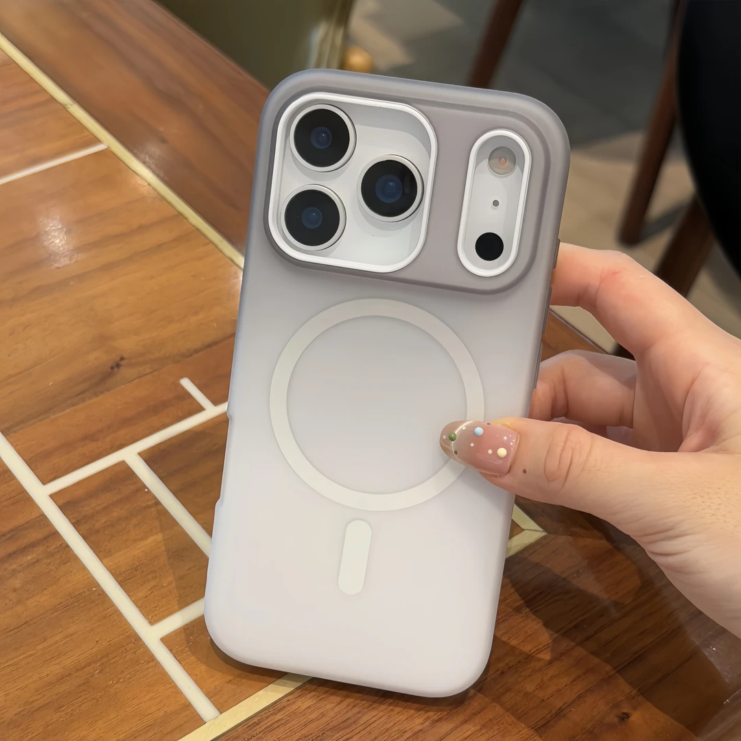 渐变果冻色适用iPhone17promax手机壳保护套苹果17air/16磁吸圈