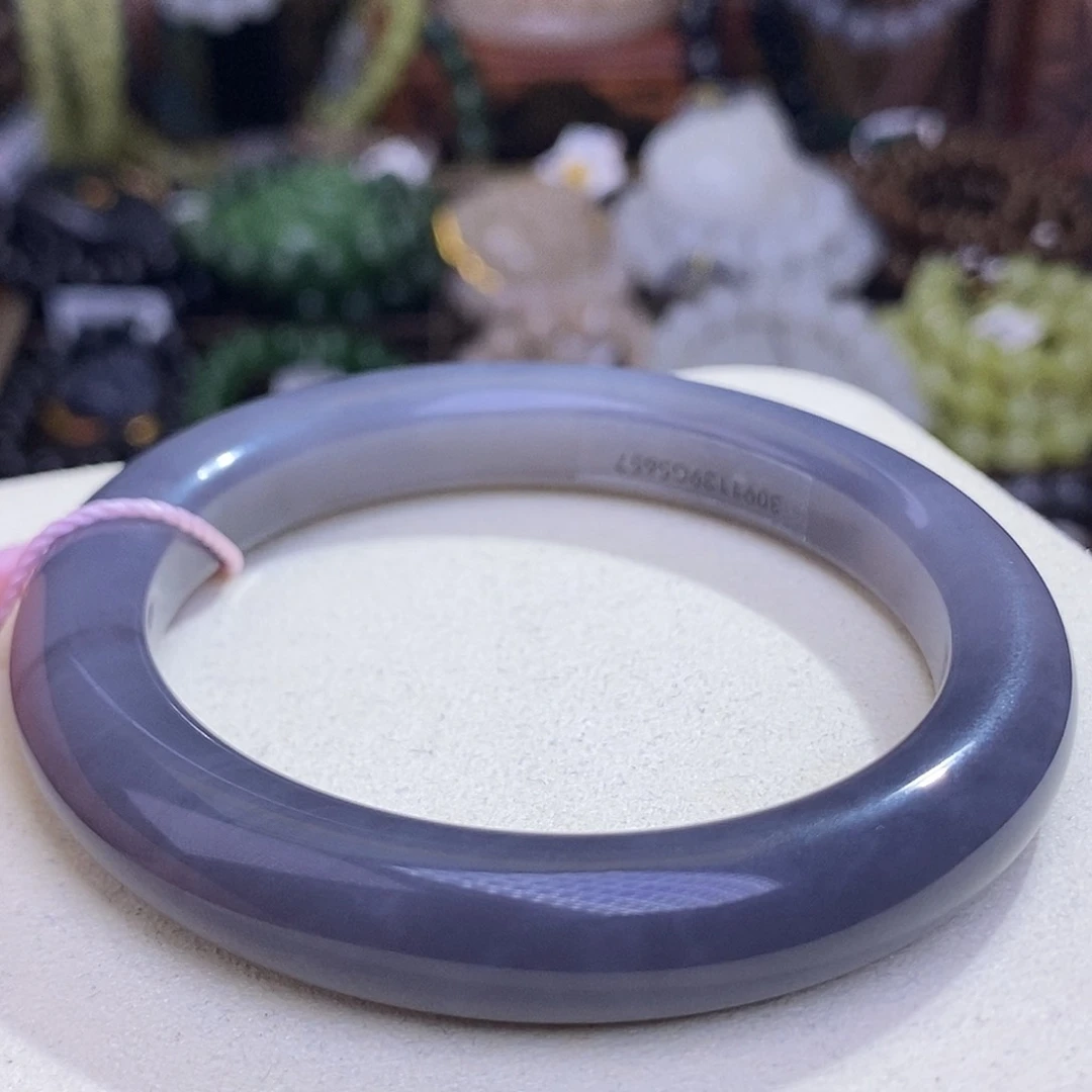 和田玉未镶嵌颈饰57精品紫罗兰手镯