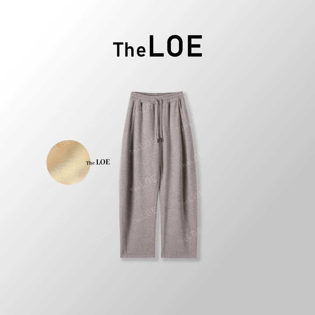 TheLOE/[全勤香蕉裤]静奢极简 加厚牦牛绒阔腿宽松香蕉裤#LE-6678