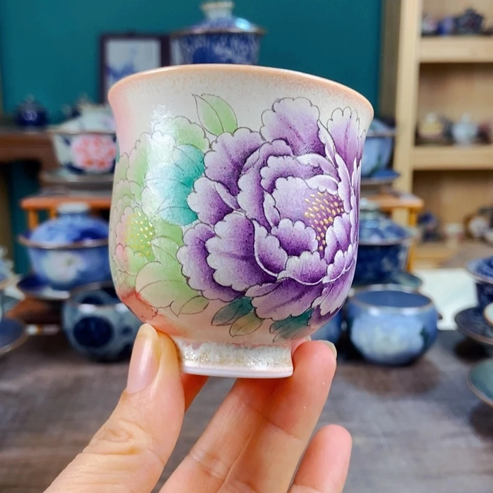 瓷片手工制作工艺精湛等特点