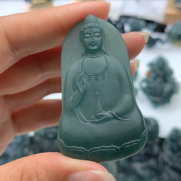 未镶嵌定制翡翠毛货不退不换