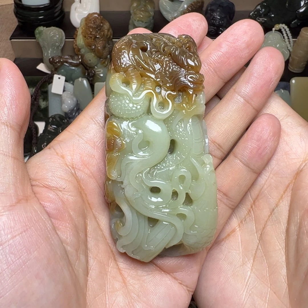 未镶嵌和田玉把件