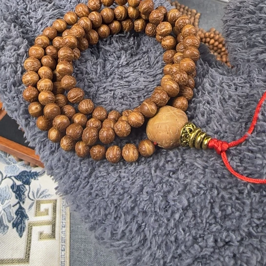 凤眼菩提吊坠酸枣核108