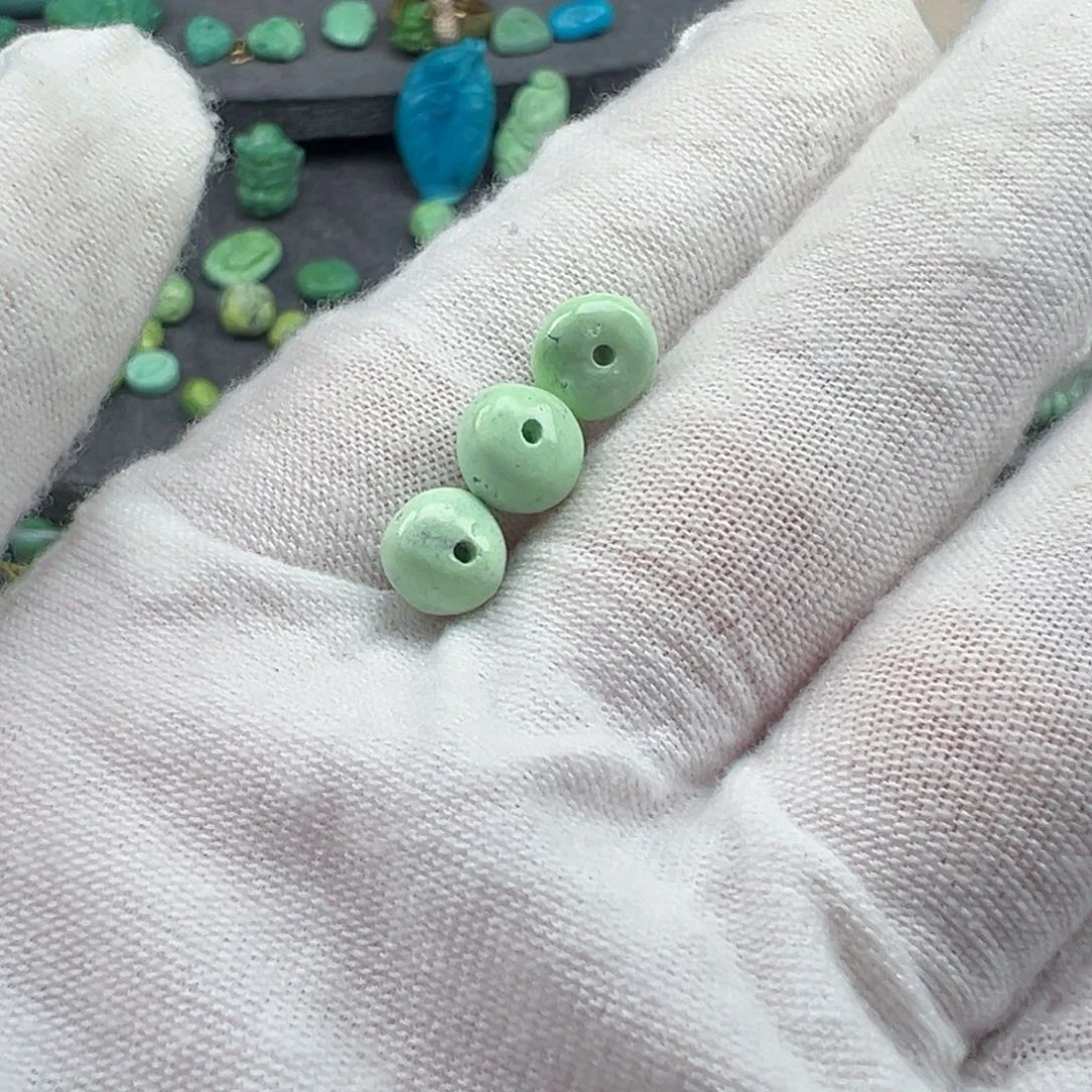 绿松石菜籽黄绿松石z未镶嵌