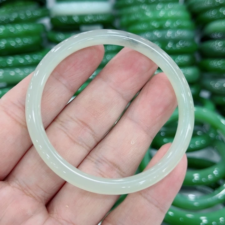 未镶嵌手镯和田玉51.5～1