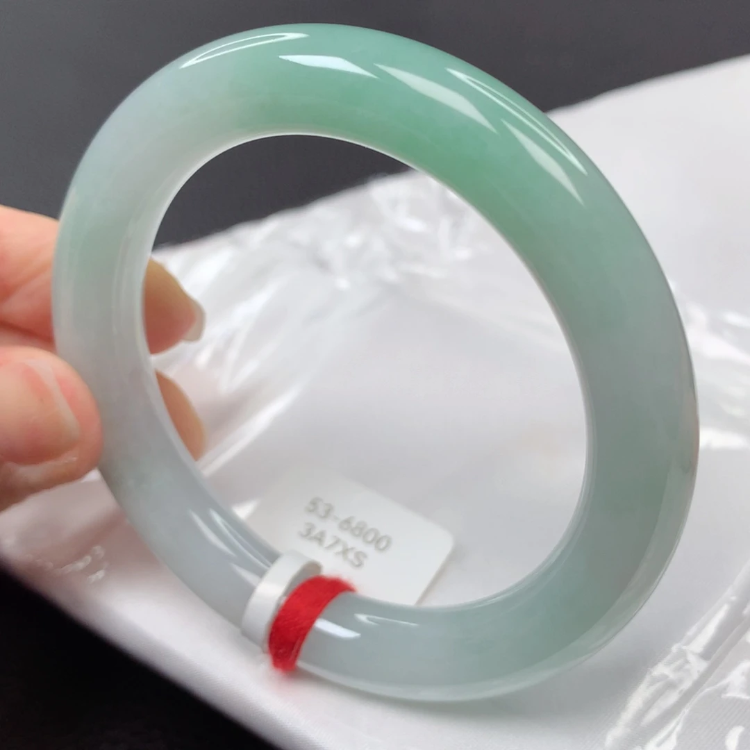 【闪购商品】翡翠手镯未镶嵌63号正圈