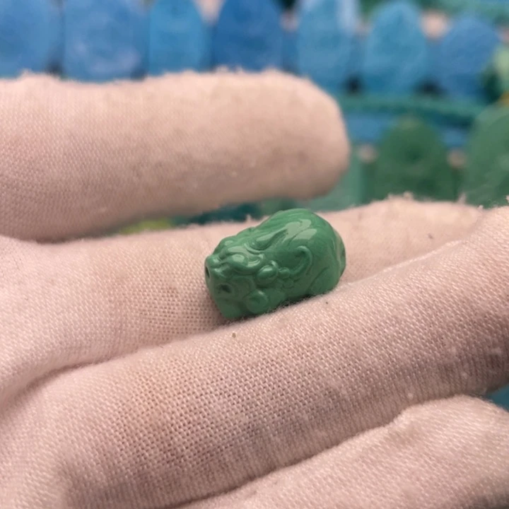 石材貔貅通孔配饰珠