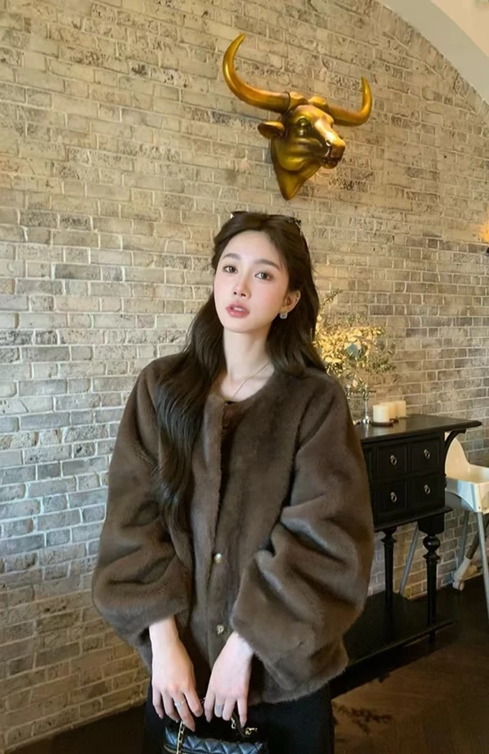 （非链接图）281-290厚款短外套短款女装ins 孤品尾货