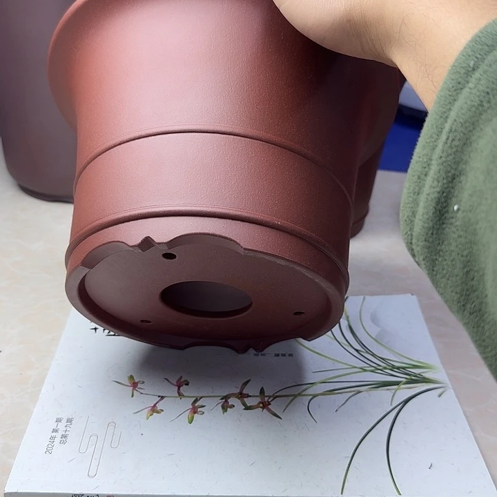 润***玉春秋花盆精品兰盆