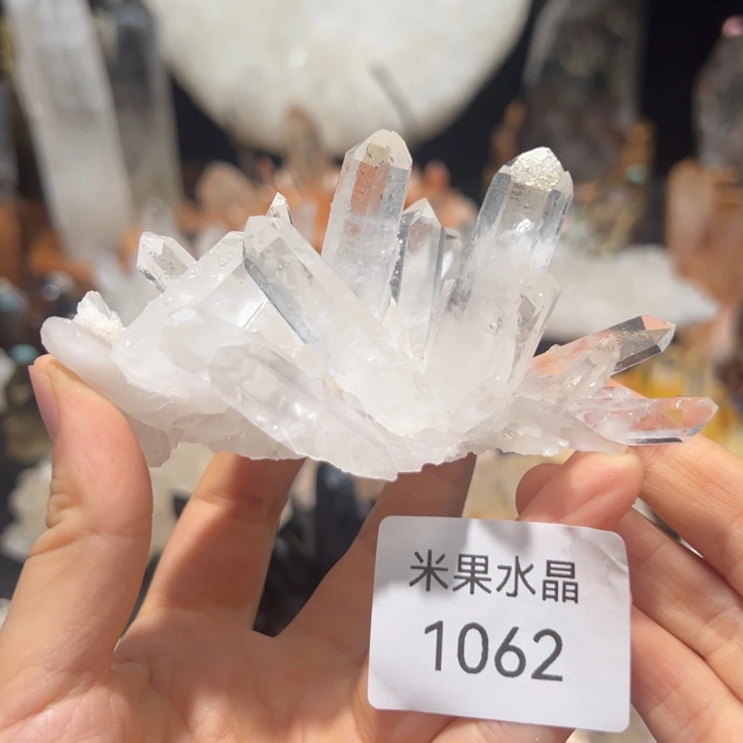 水晶未镶嵌珠宝半成品