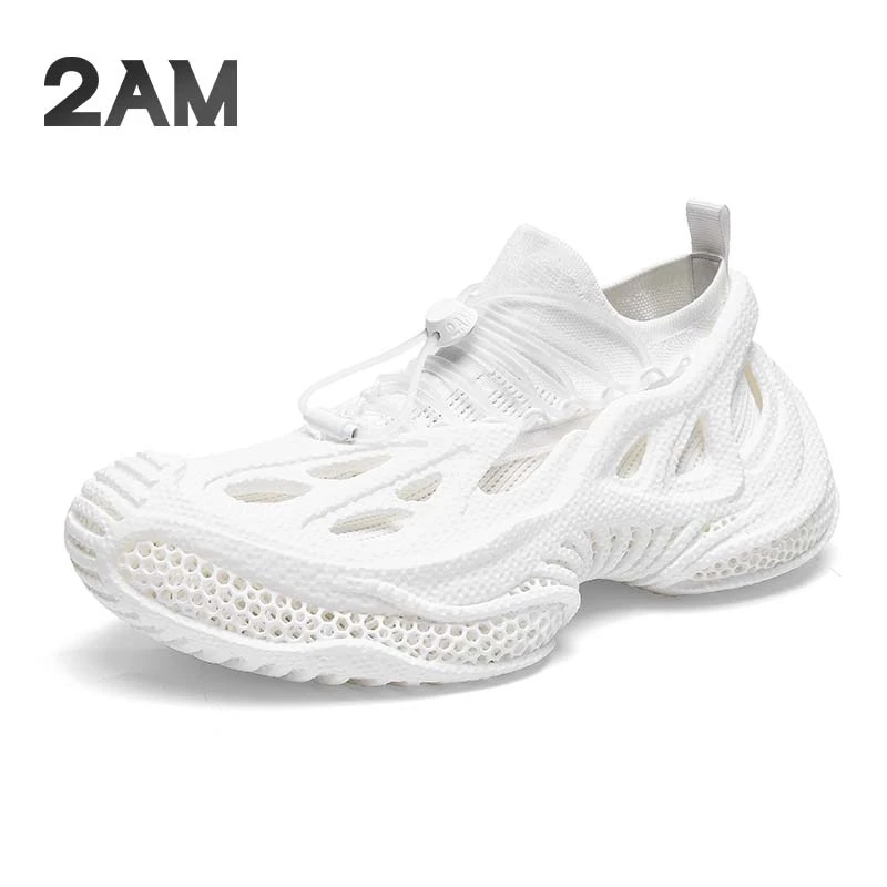 2am·Hybird4D打印飞织运动鞋舒适厚底时尚鞋履时尚休闲鞋男女同款