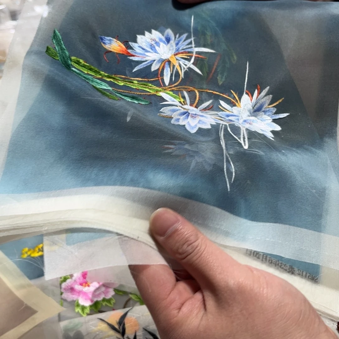 织绣纯手工苏绣陆老师