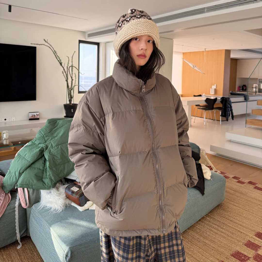 江南先生90白鸭绒净版男女同款冬季保暖羽绒服