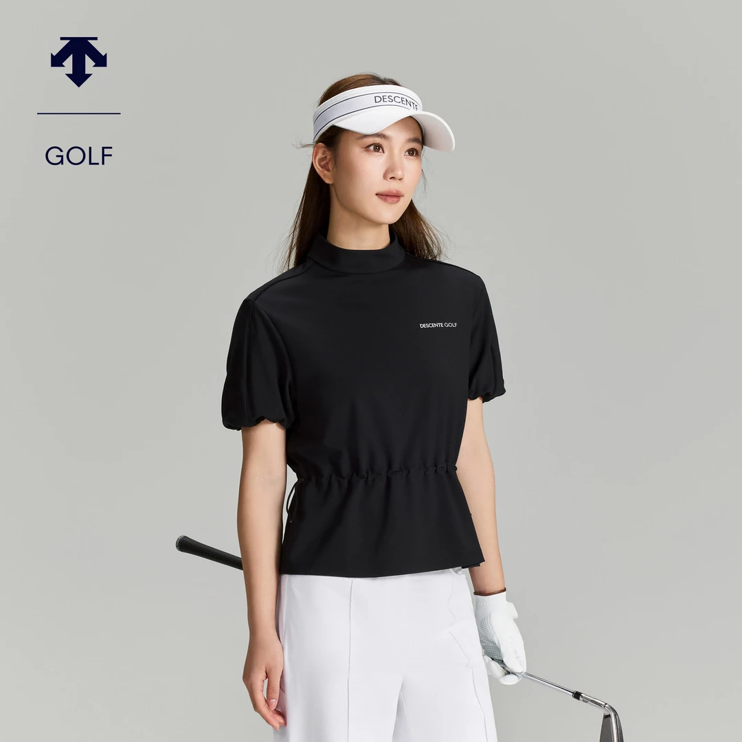 DESCENTEGOLF 迪桑特高尔夫 女士S-CORE早秋短袖针织衫G633WSTS72