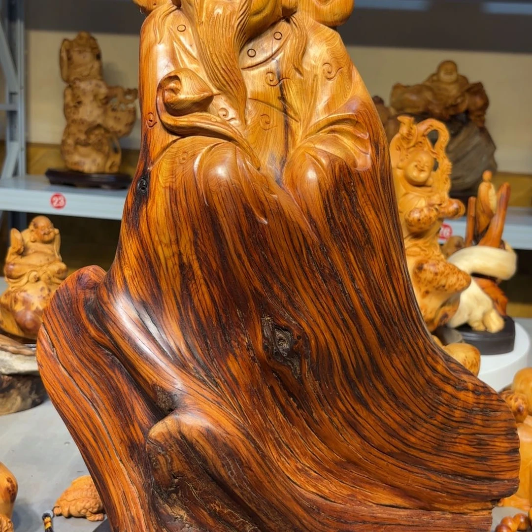 木發*太行崖柏弥勒佛