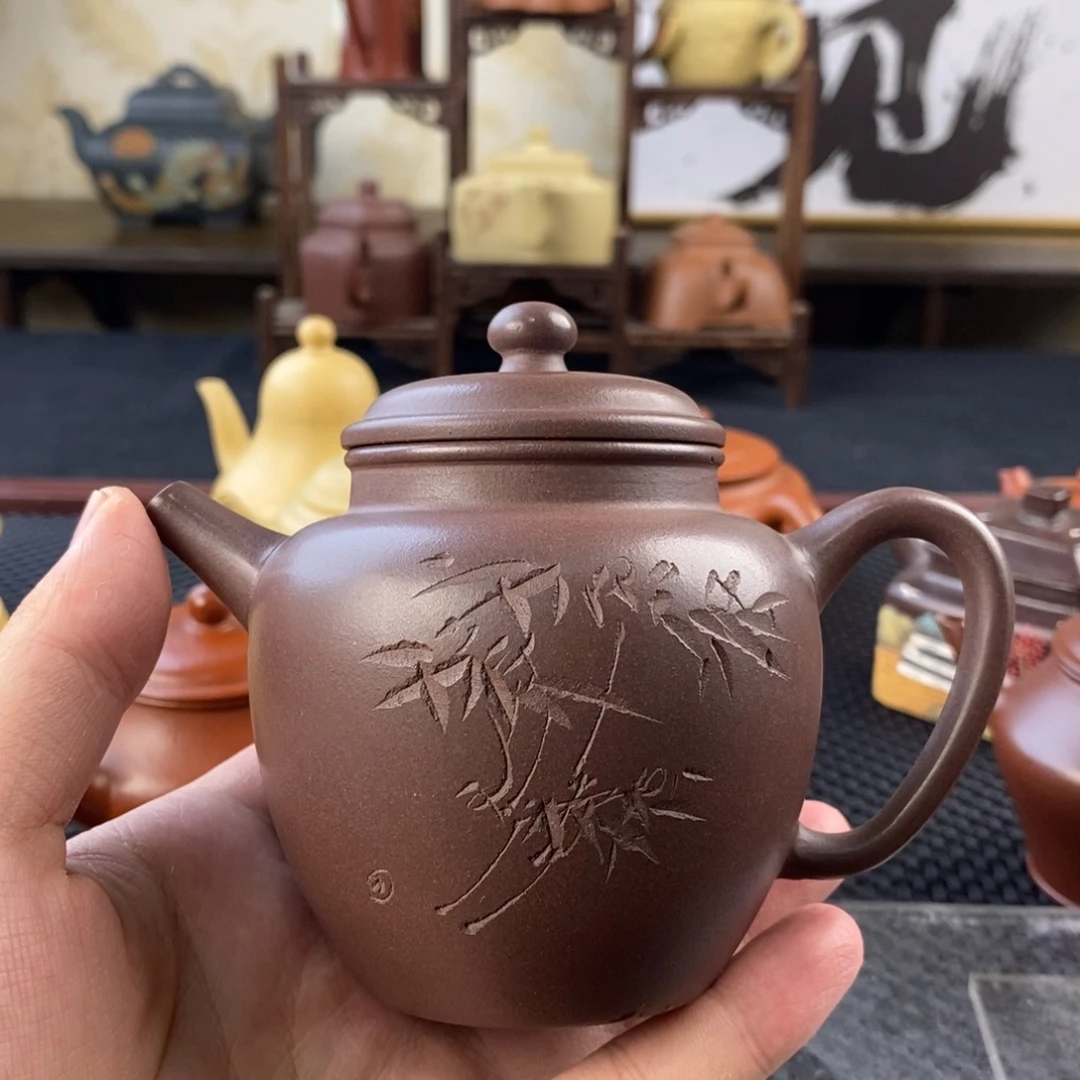 微瑕紫砂壶套装等各种