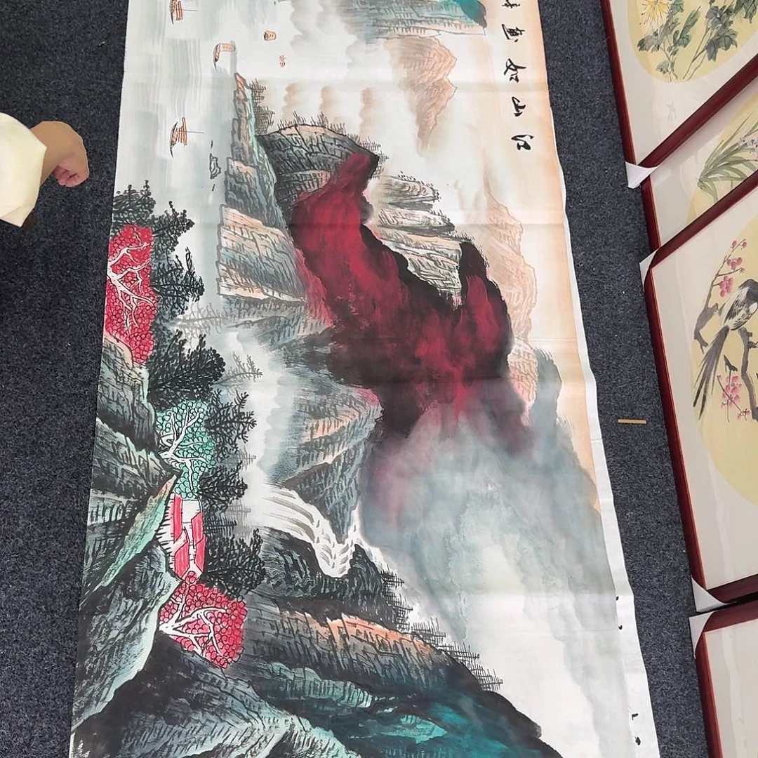 纯手绘的好看作品