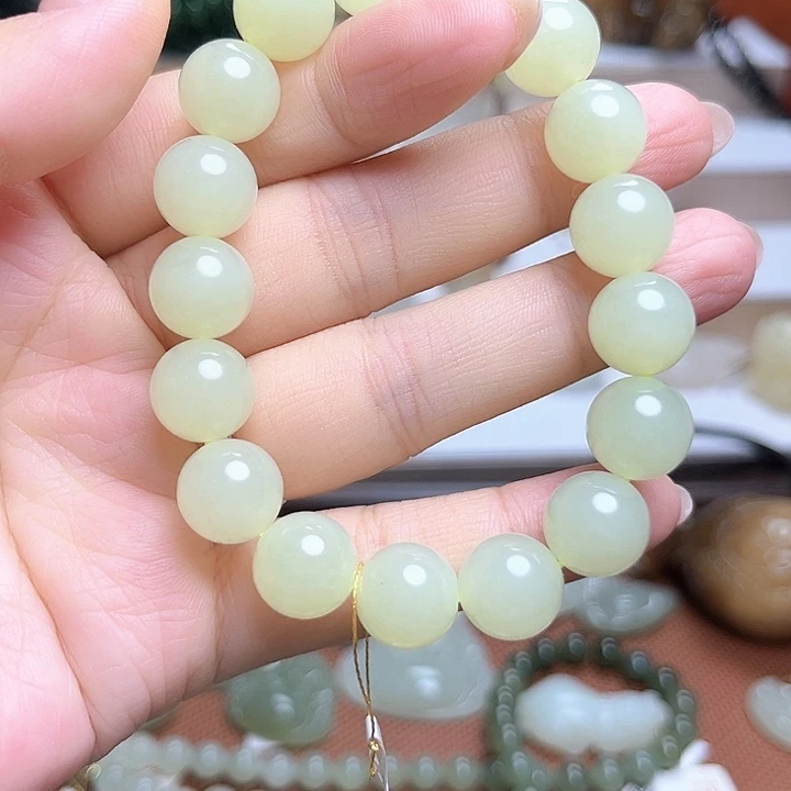 和田玉（糖玉）未镶嵌手链