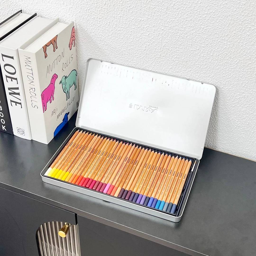 K250766多色水溶彩铅笔绘画笔