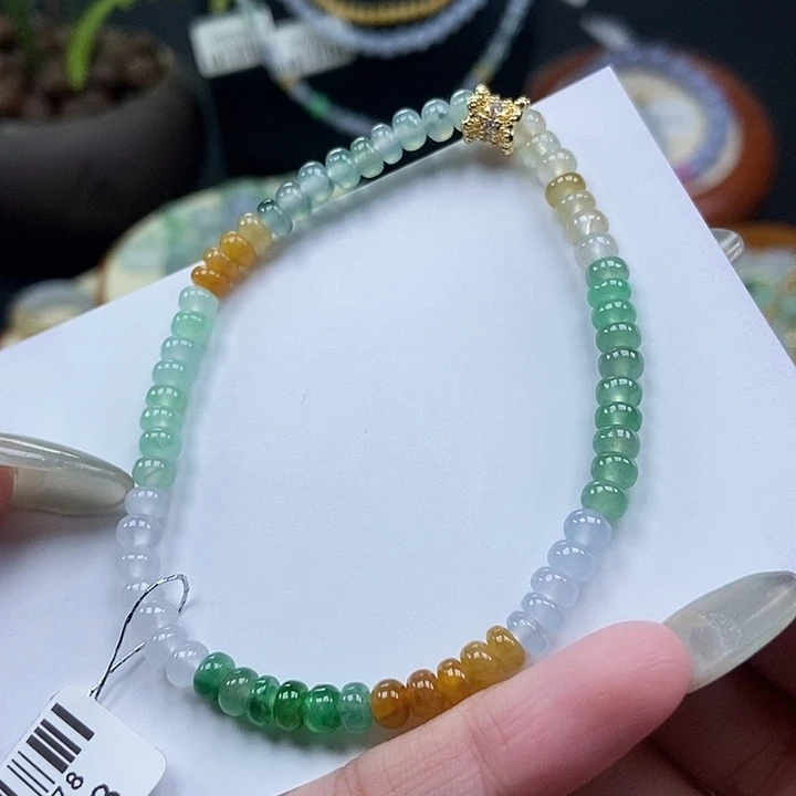 未镶嵌挂件翡翠珠链