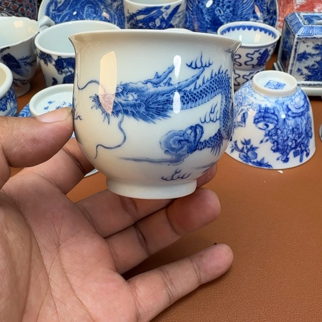 杯子景德镇全手工手绘陶瓷