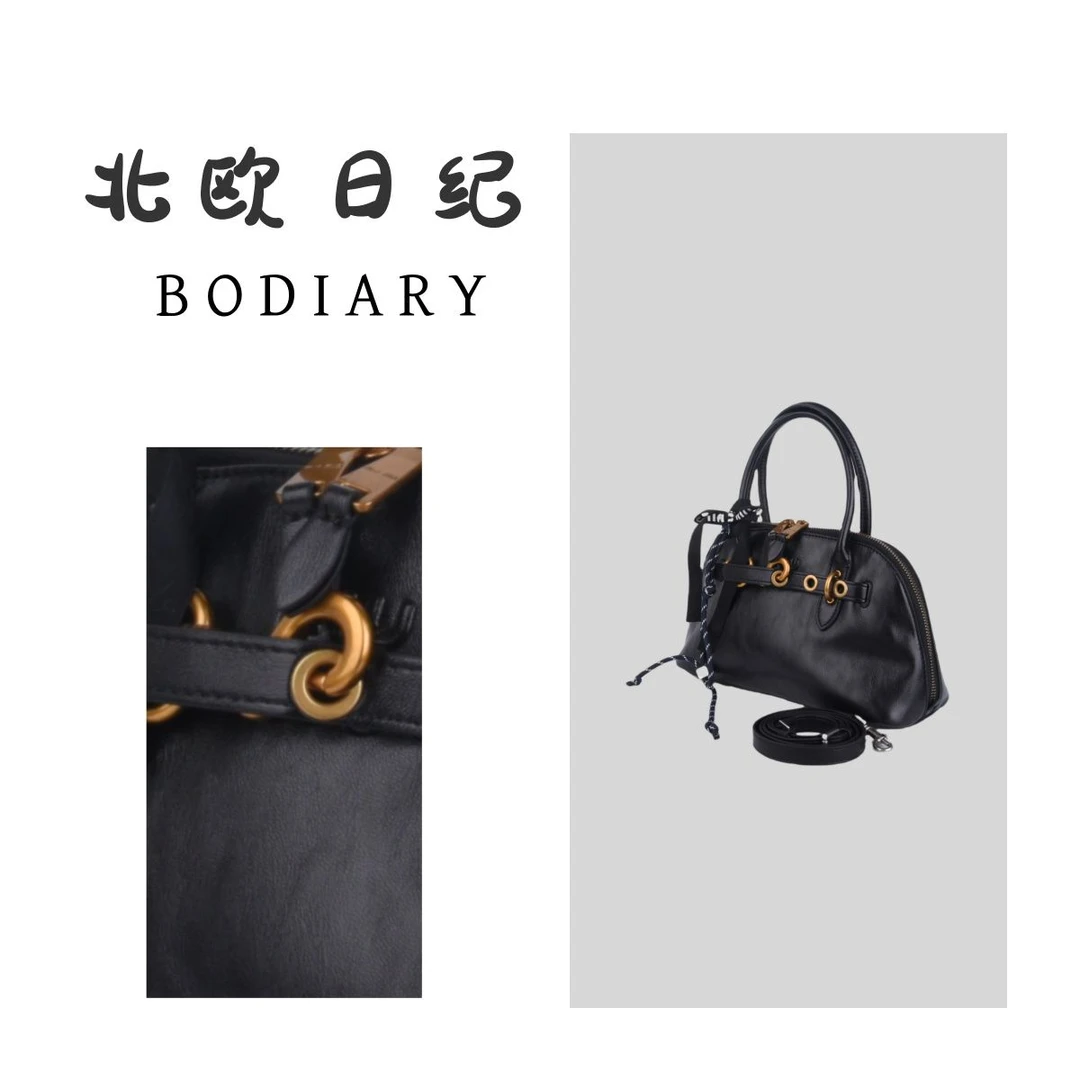 北欧日纪9208-小众百搭单肩简约女士包包