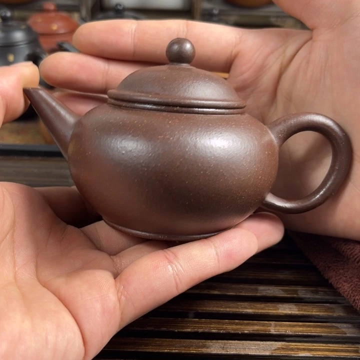紫砂茶壶原矿紫砂半手工制作