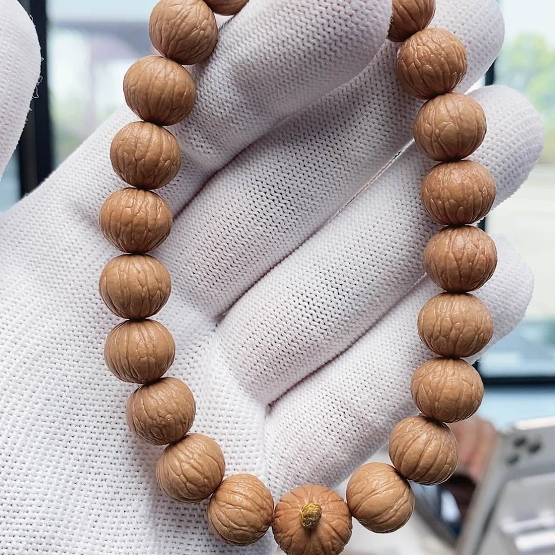 核桃手串/手链12磨盘凤羽手持一高归正度
