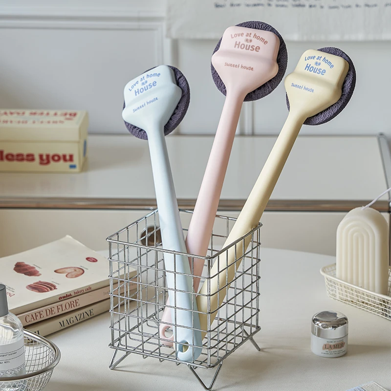 ins风小房子长柄沐浴刷家用搓澡刷子搓背清洁好物学生宿舍洗澡刷