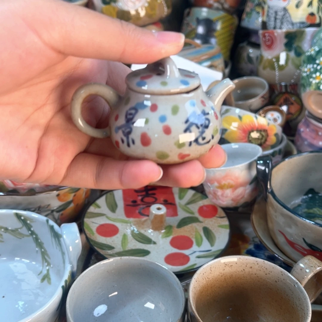 景德镇手工手绘杯