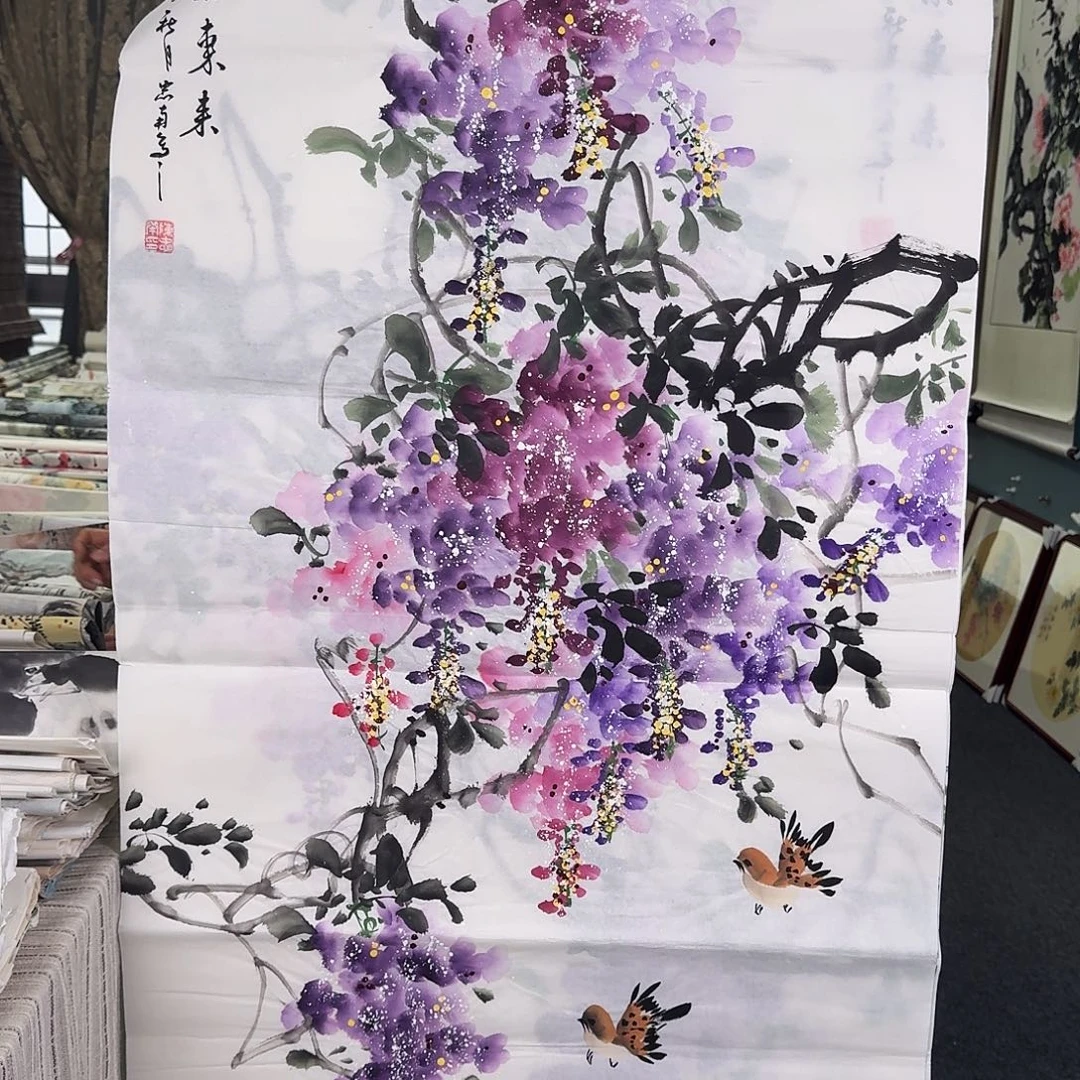 纯手绘的好看作品