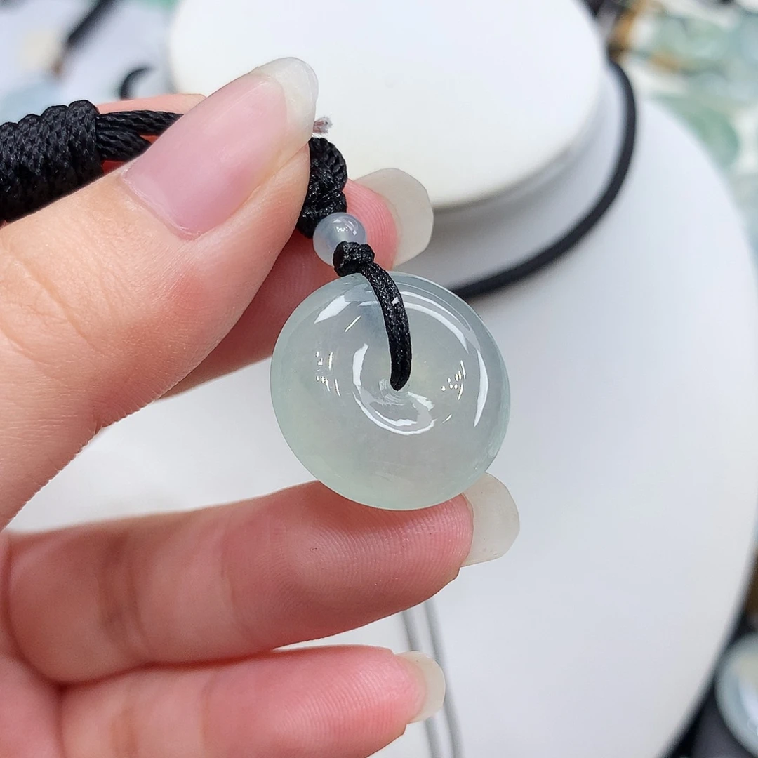 翡翠未镶嵌胸饰翡翠9，20.1/6.3