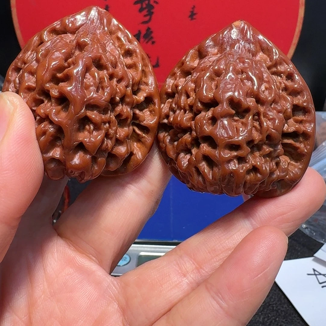 文玩核桃把件官帽48