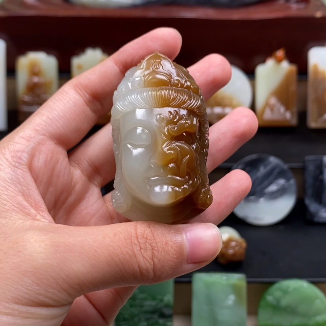 和田玉（糖玉）未镶嵌挂件慕**凡