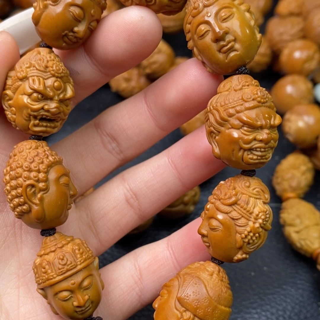 橄榄核吊坠橄榄核万佛头