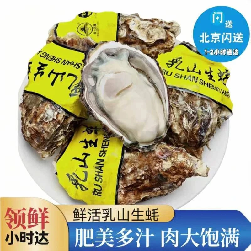 鲜活生蚝（多规格可选）