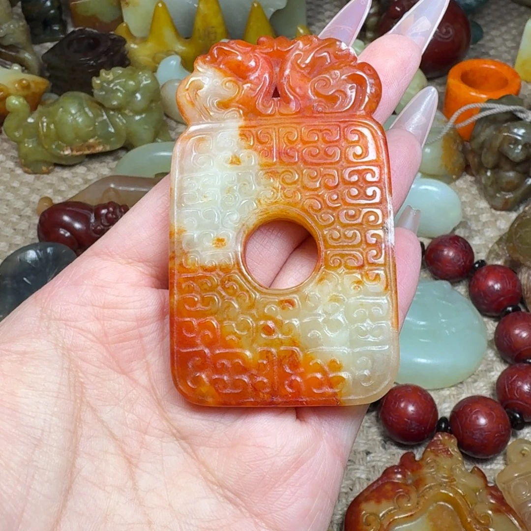 吊坠白玉菩提挂件