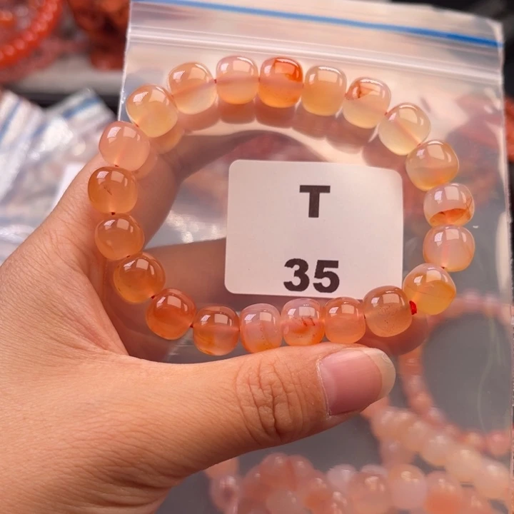 南红玛瑙未镶嵌多样性发货默认微瑕称重10mm