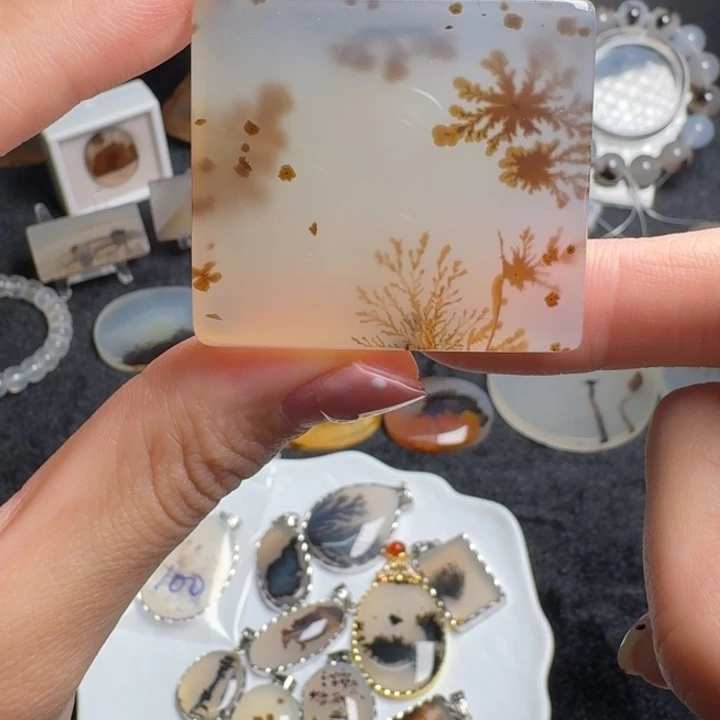 玛瑙/玉髓未镶嵌摆件