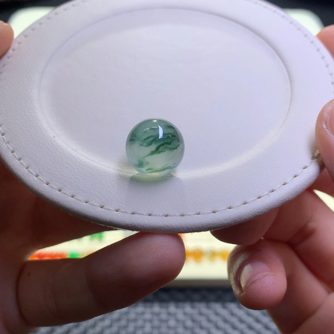 未镶嵌手链翡翠单珠卡12.8