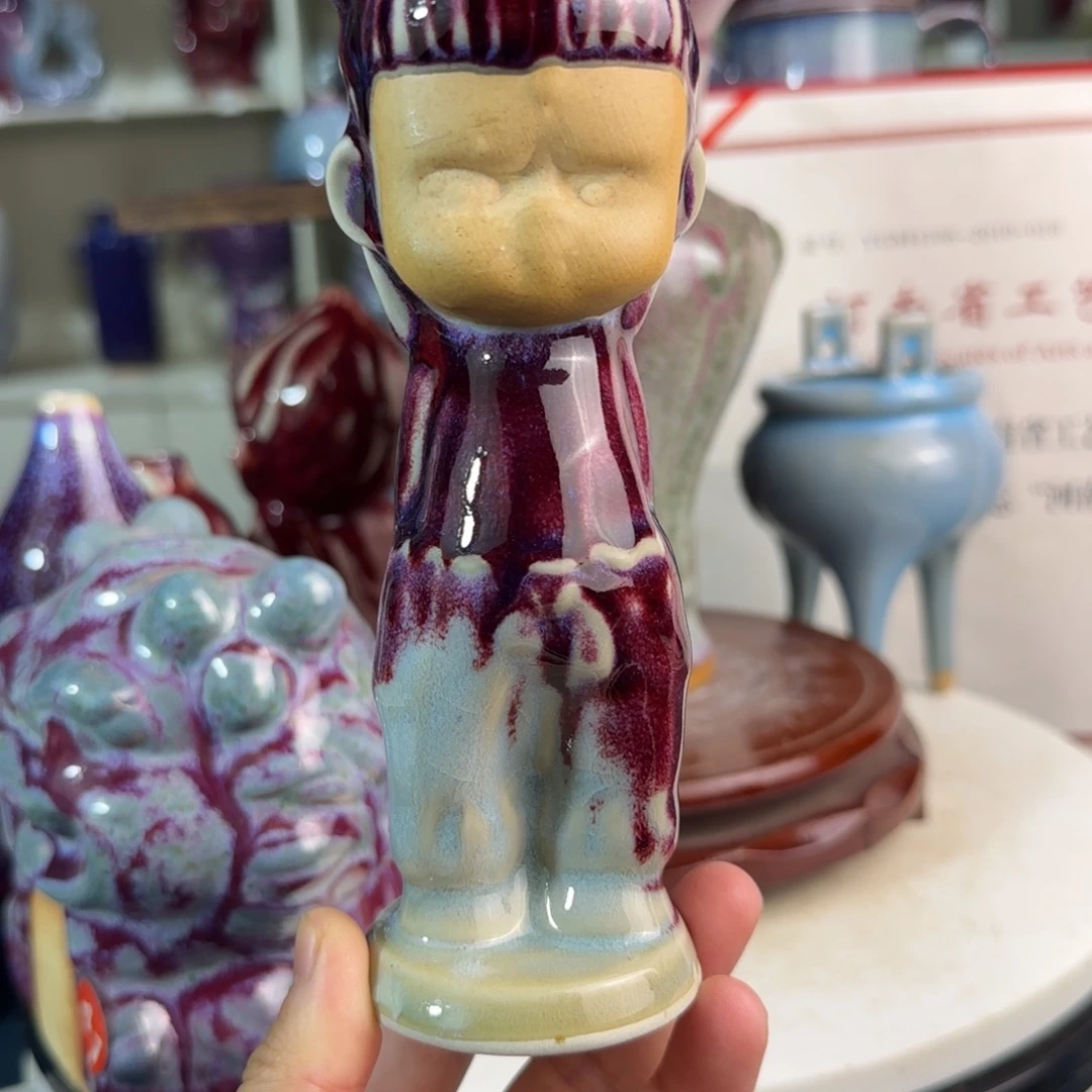 摆件郑家钧窑摆件
